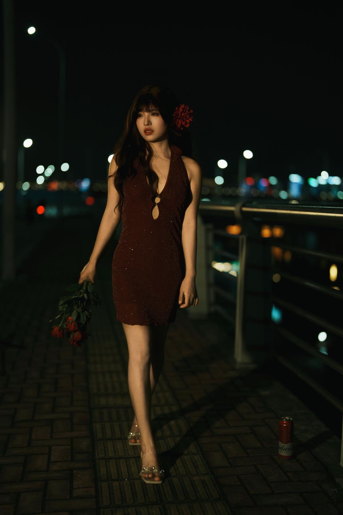 繁花写真（王家卫风格） - 摄影：小蜜蜂 - 模特：桂花鸭-艺语图