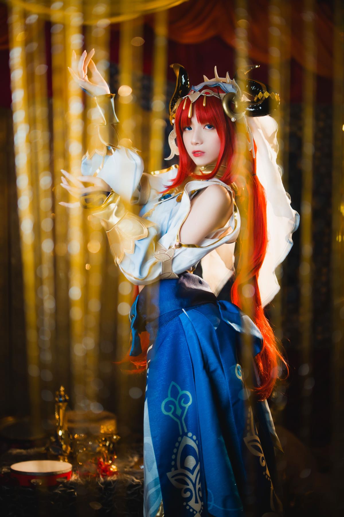 原神COS · 妮露 - 摄影：西瓜呆毛汪 - 模特：琴玖久-艺语图