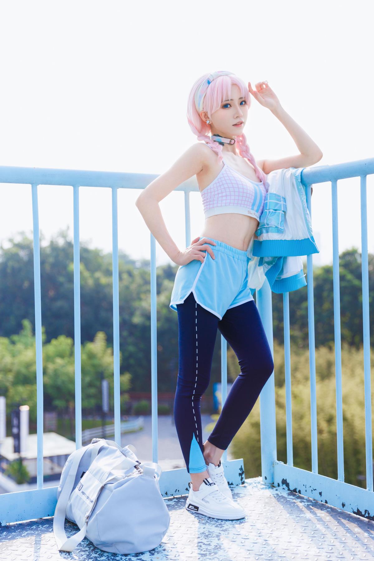 碧蓝航线 蓝毒cosplay - 摄影：清风无忌 - 模特：Kitaro_绮太郎-艺语图