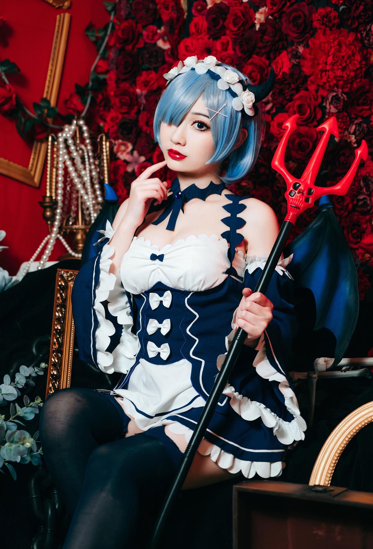 蕾姆小恶魔 - 摄影：太特斯 - 模特：桃墨公子x-艺语图