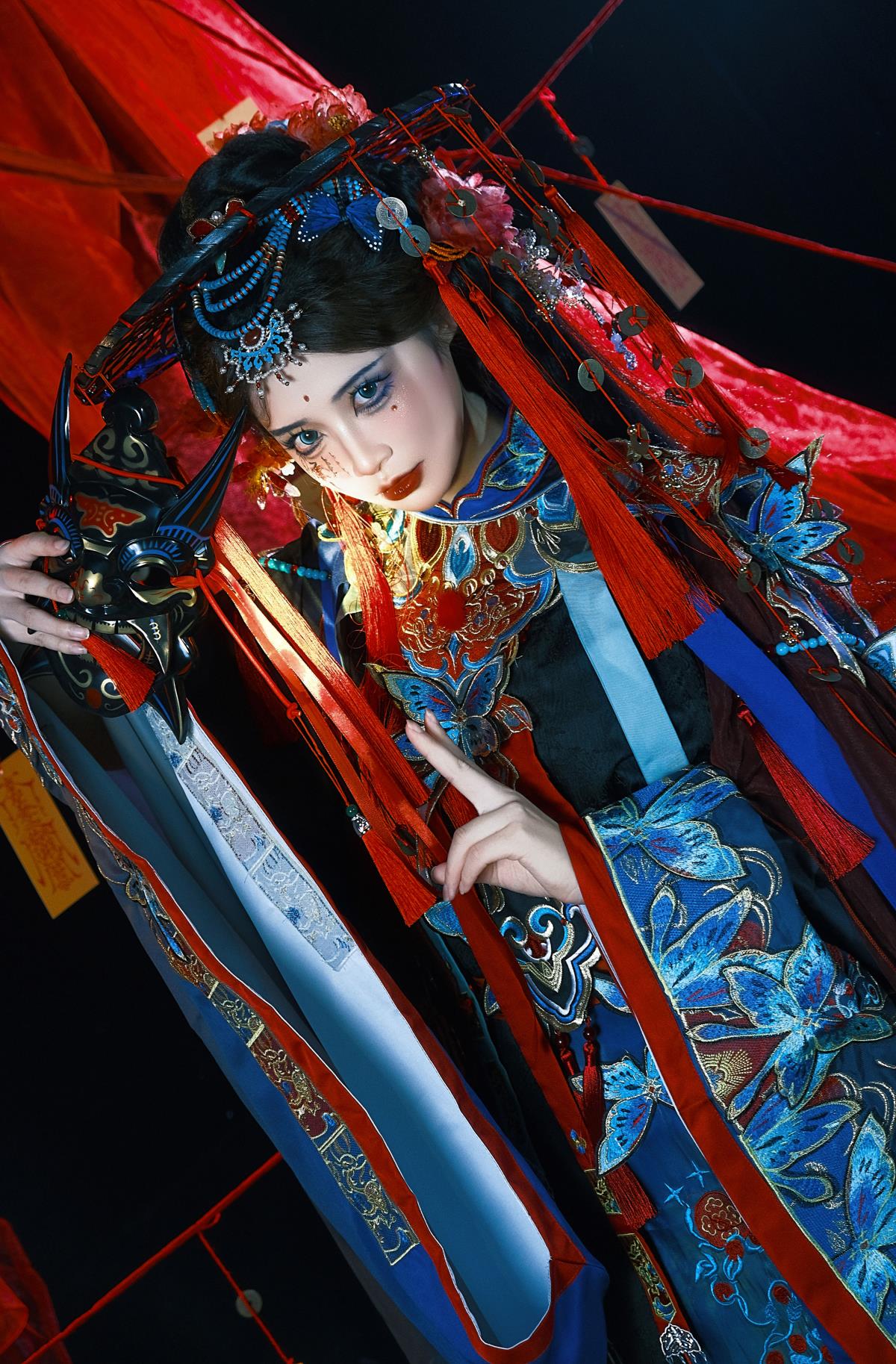 傩戏 - 摄影：梁知晴 - 模特：陈呀么陈开心-艺语图