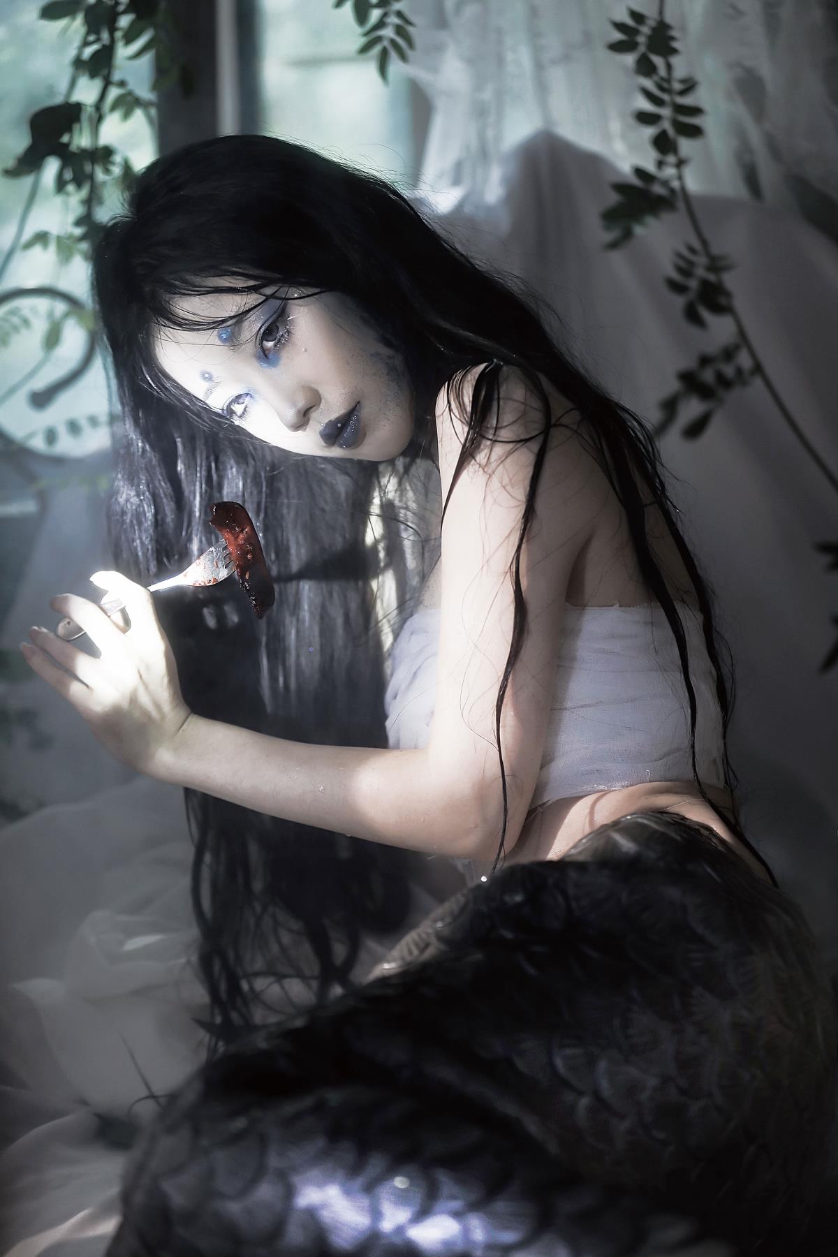 人鱼雕像 - 摄影:山药排骨汤 - 模特:灵魂出逃空川子-艺语图