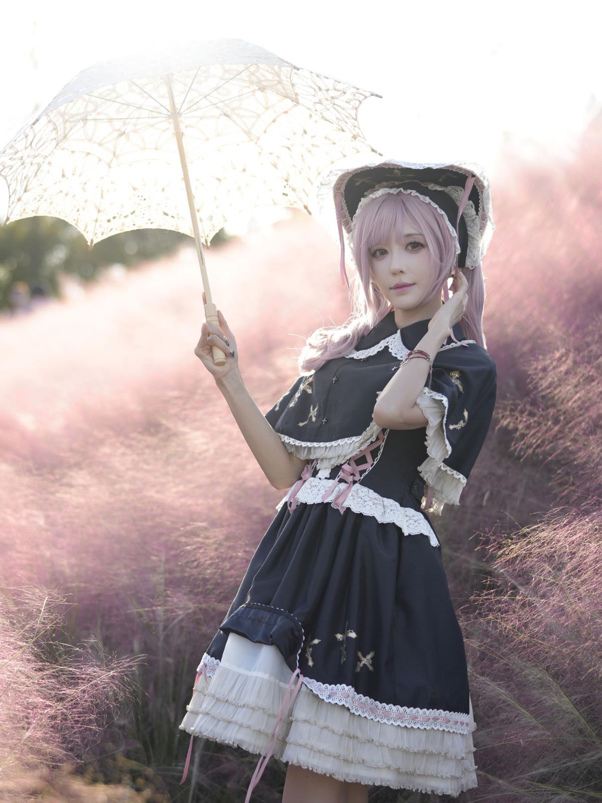 粉色洛丽塔 - 摄影：阿宏 - 模特：夏树友人帐-艺语图