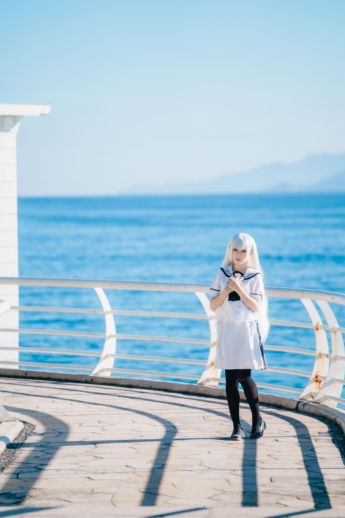 鸣濑白羽 - 摄影：煌Akira - 模特：白露时雨_-艺语图