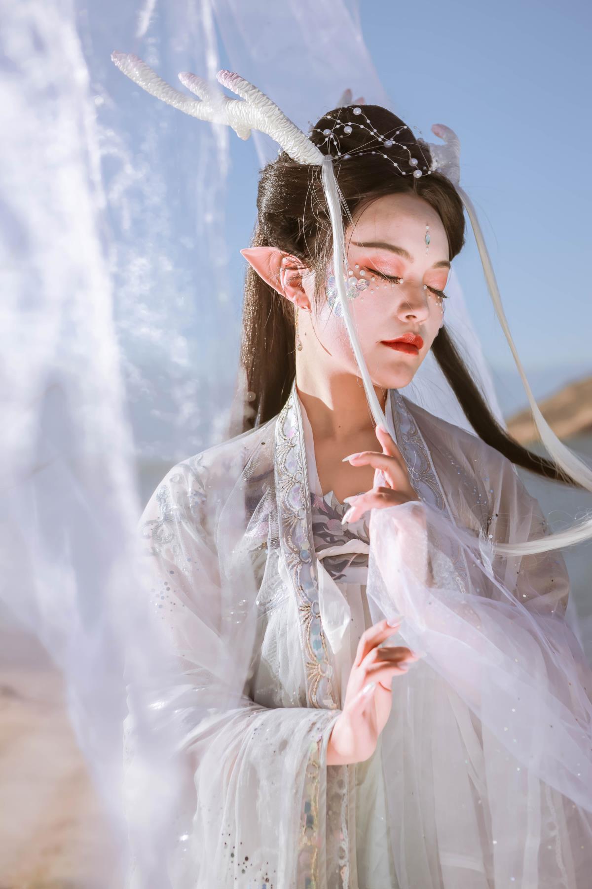 龙女祠 - 摄影:SS尚轩 - 模特:七夏-艺语图
