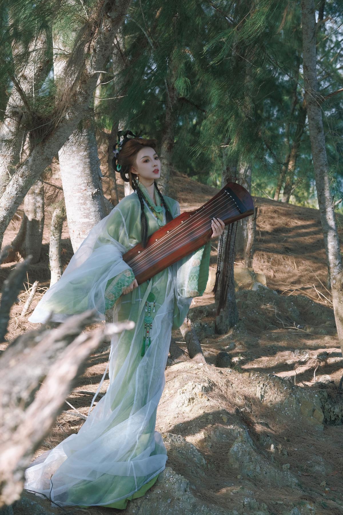 浮光绿影 - 摄影:鸦青 - 模特:田田-艺语图