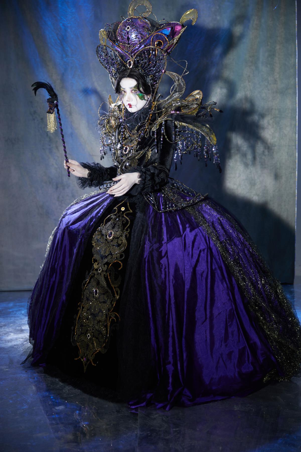 黑桃皇后 - 摄影:竹间 - 模特:啊颜不咸-艺语图