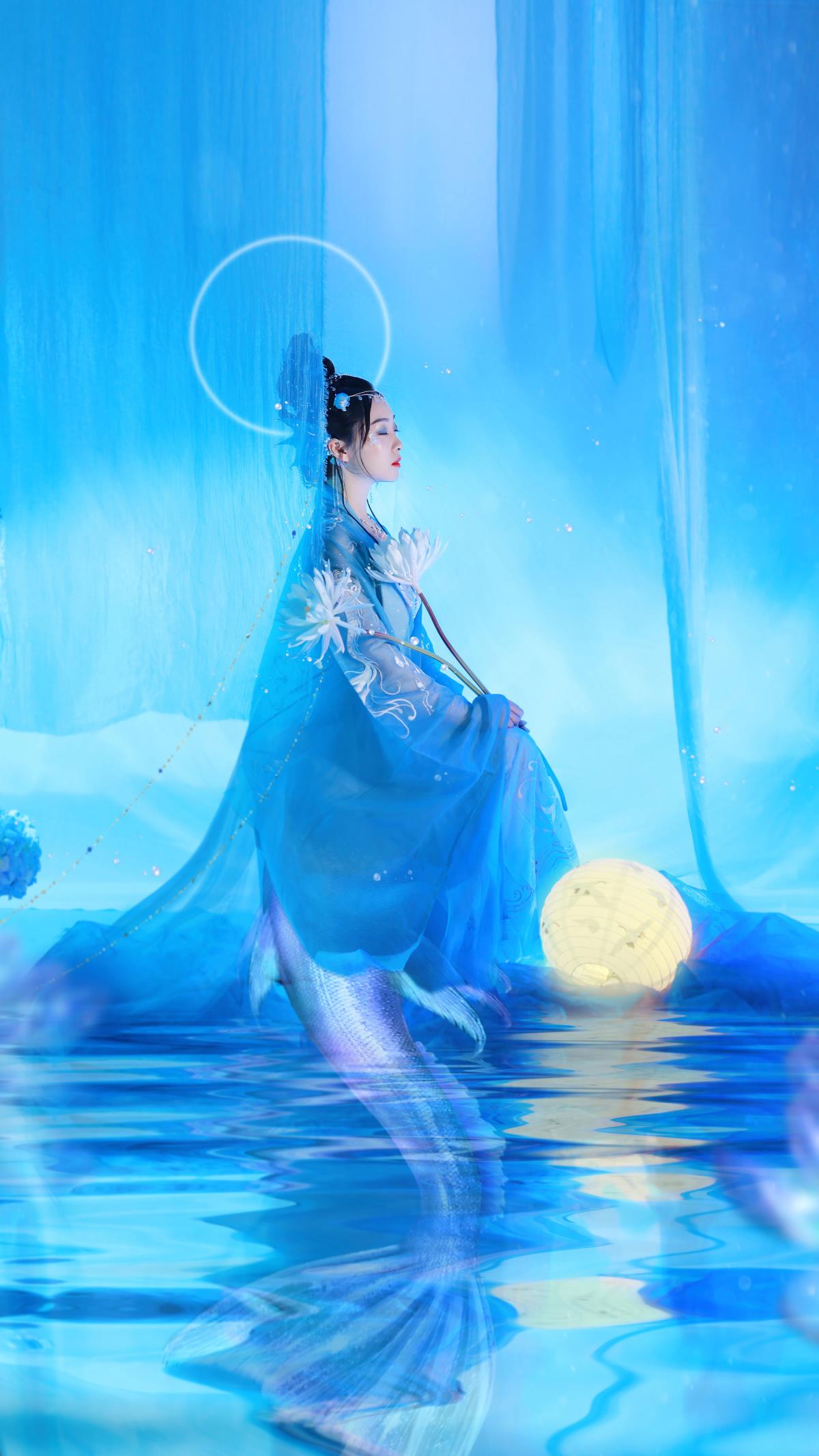 人鱼公主 - 摄影：素昭 - 模特：云小主好脾气-艺语图