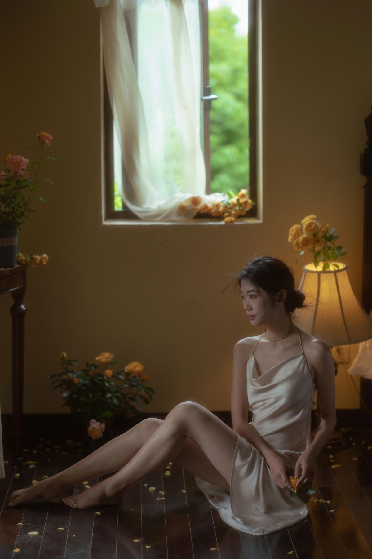 倦 - 摄影：一只小黑王 - 模特：费里妮妮-艺语图