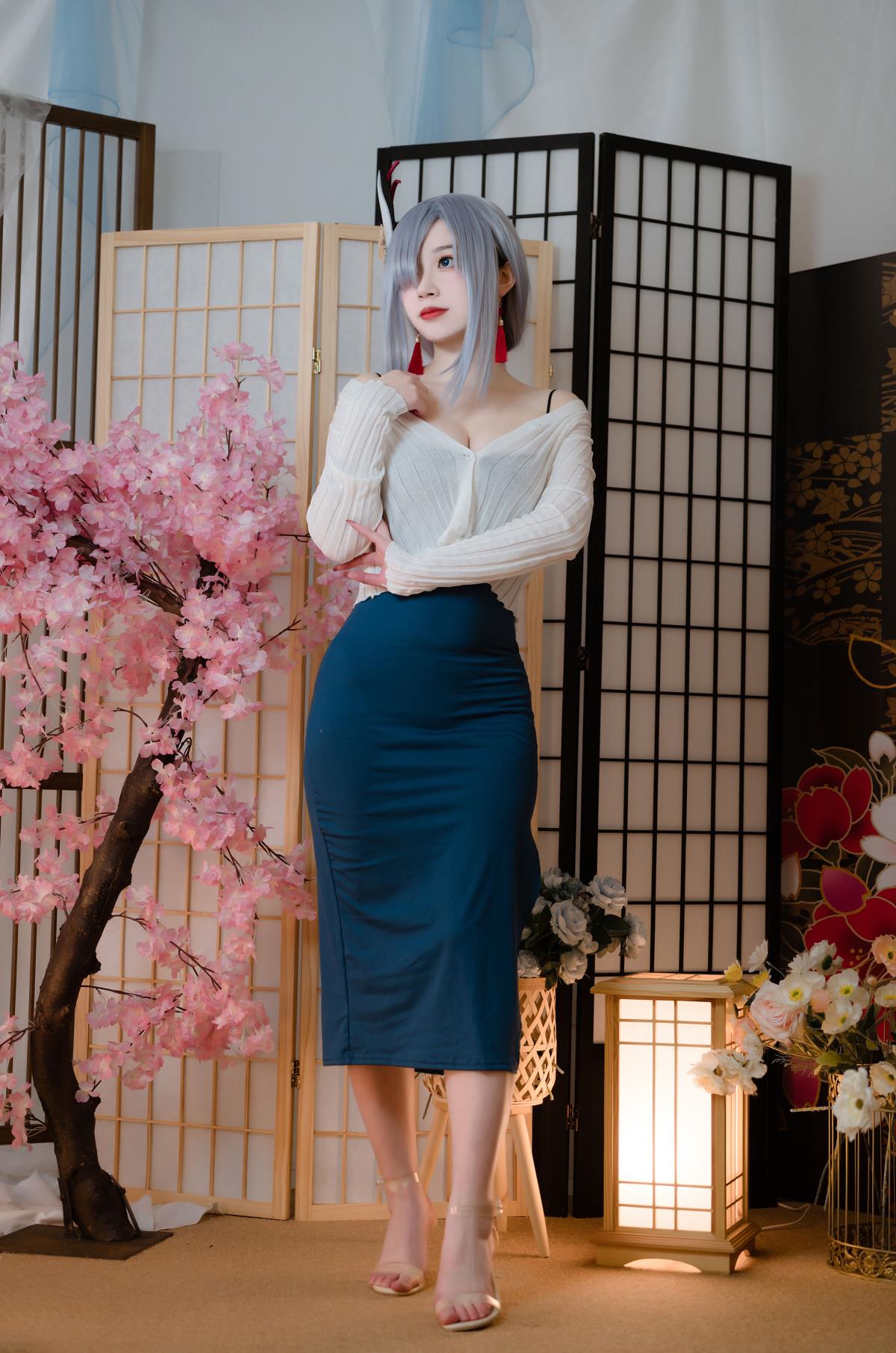 申鹤的日常 - 摄影：太特斯 - 模特：桃墨公子x-艺语图