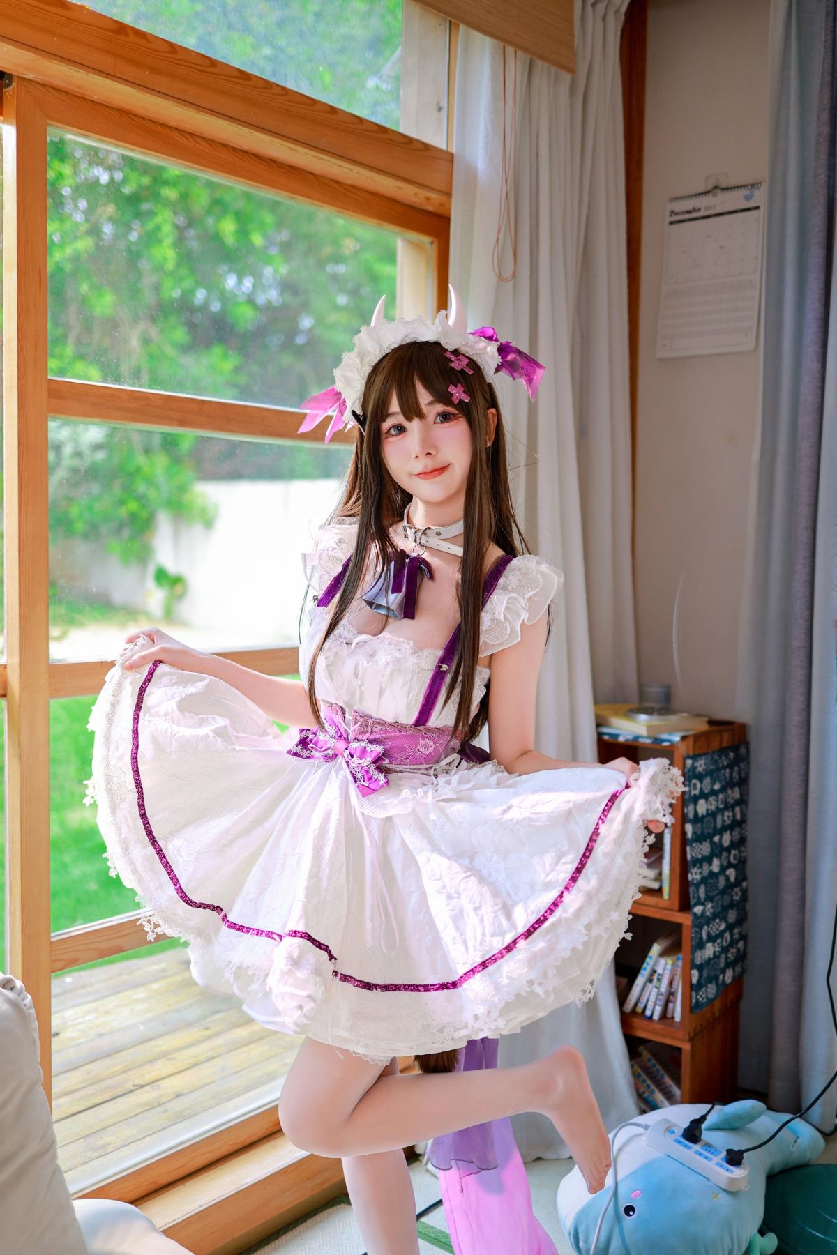 是你理想中的女仆么 - 摄影：叭叭 - 模特：昭昭快快长高-艺语图