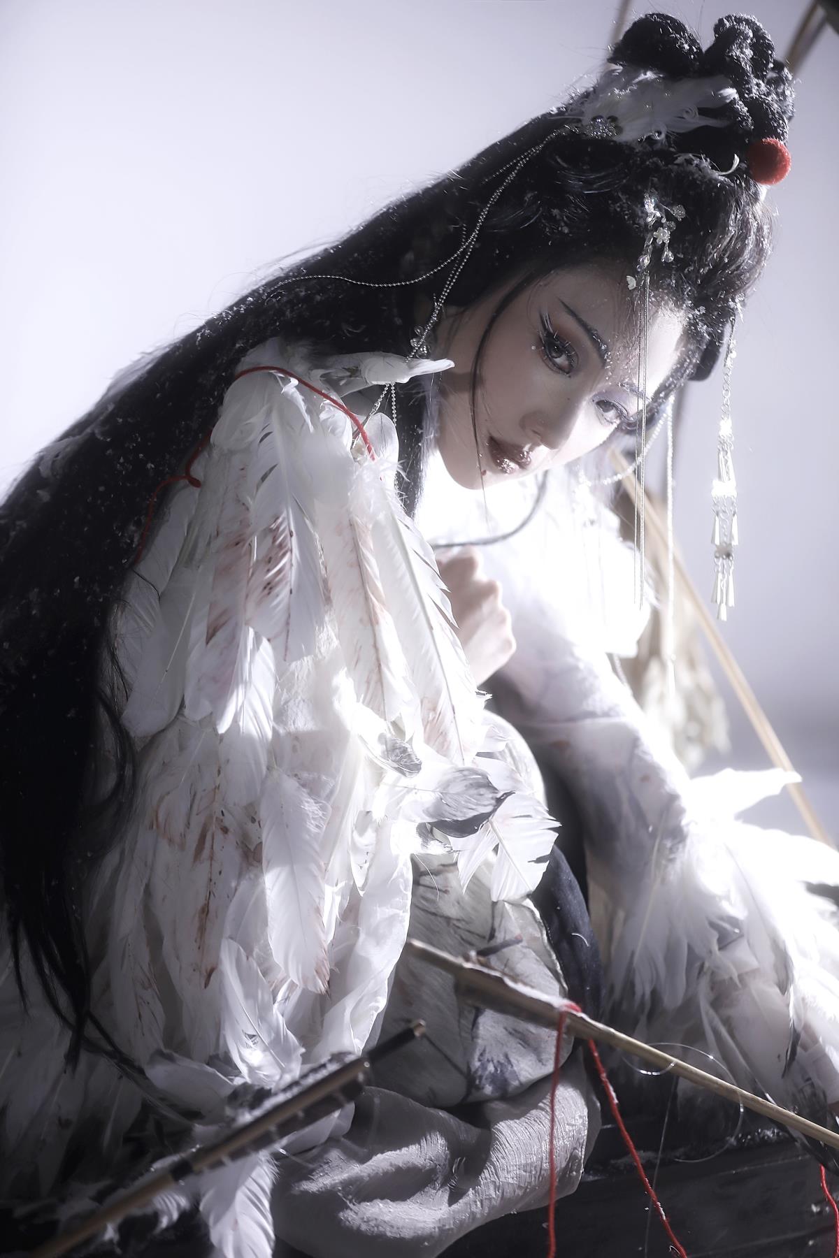 鹤 - 摄影:山药排骨汤 - 模特:张别拉-艺语图