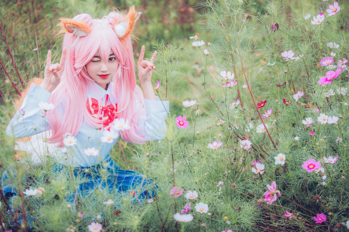 小狐狸的粉黛故事 - 摄影：万锦其 - 模特：虎牙-艺语图