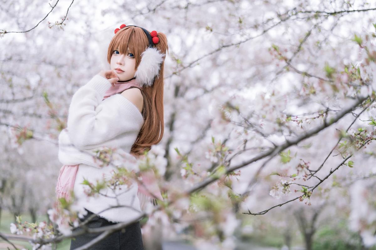 静怡樱花林 – 摄影：阿宏 – 模特：挽希--艺语图