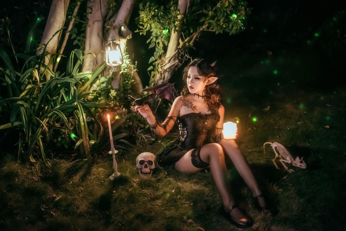 暗黑精灵 - 摄影：喵喵思维没逻辑 - 模特：格格-艺语图