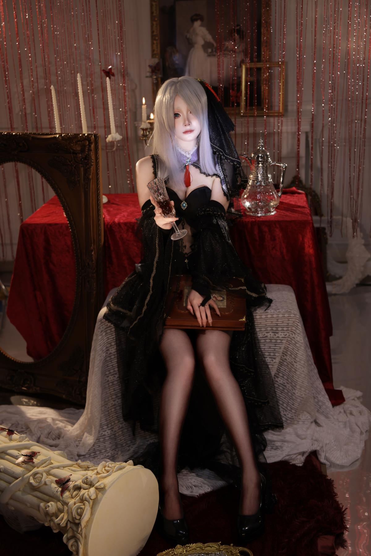 申鹤 – 摄影：猫八木 – 模特：一吱小轩-艺语图