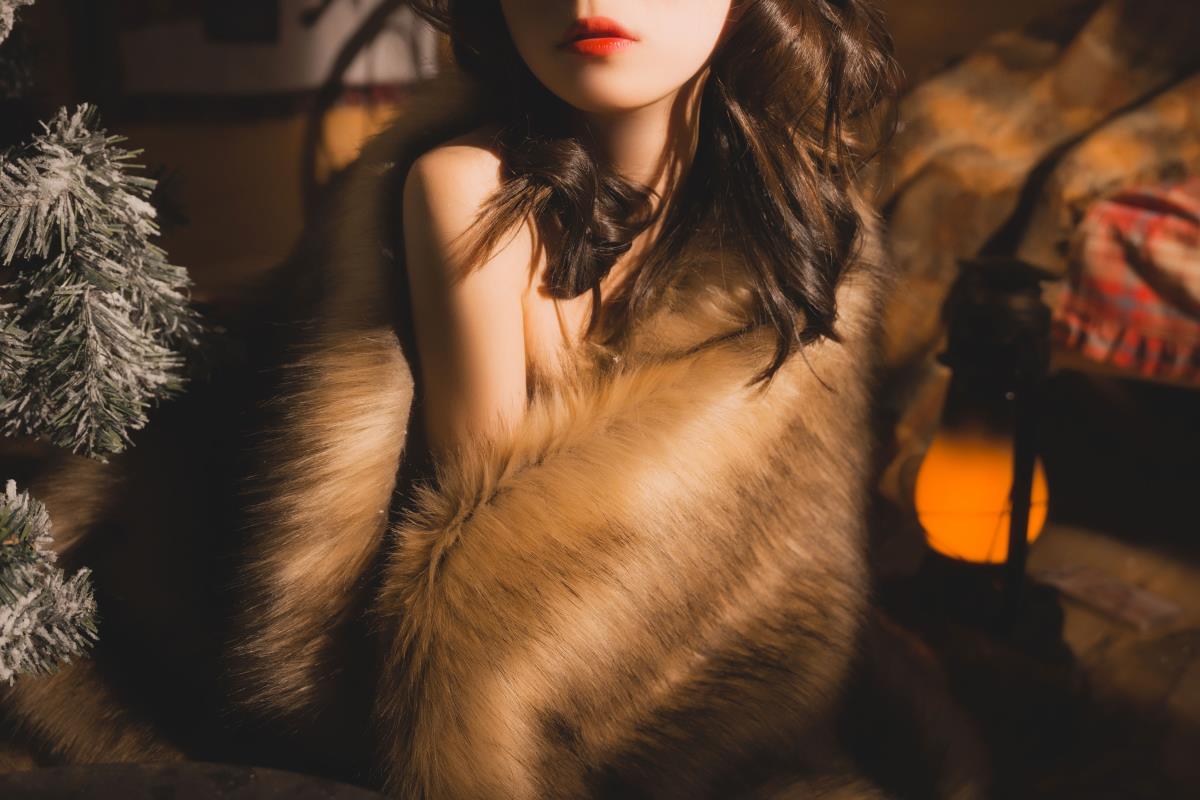 圣诞皮草 - 摄影：西瓜呆毛汪 - 模特：琴玖久-艺语图