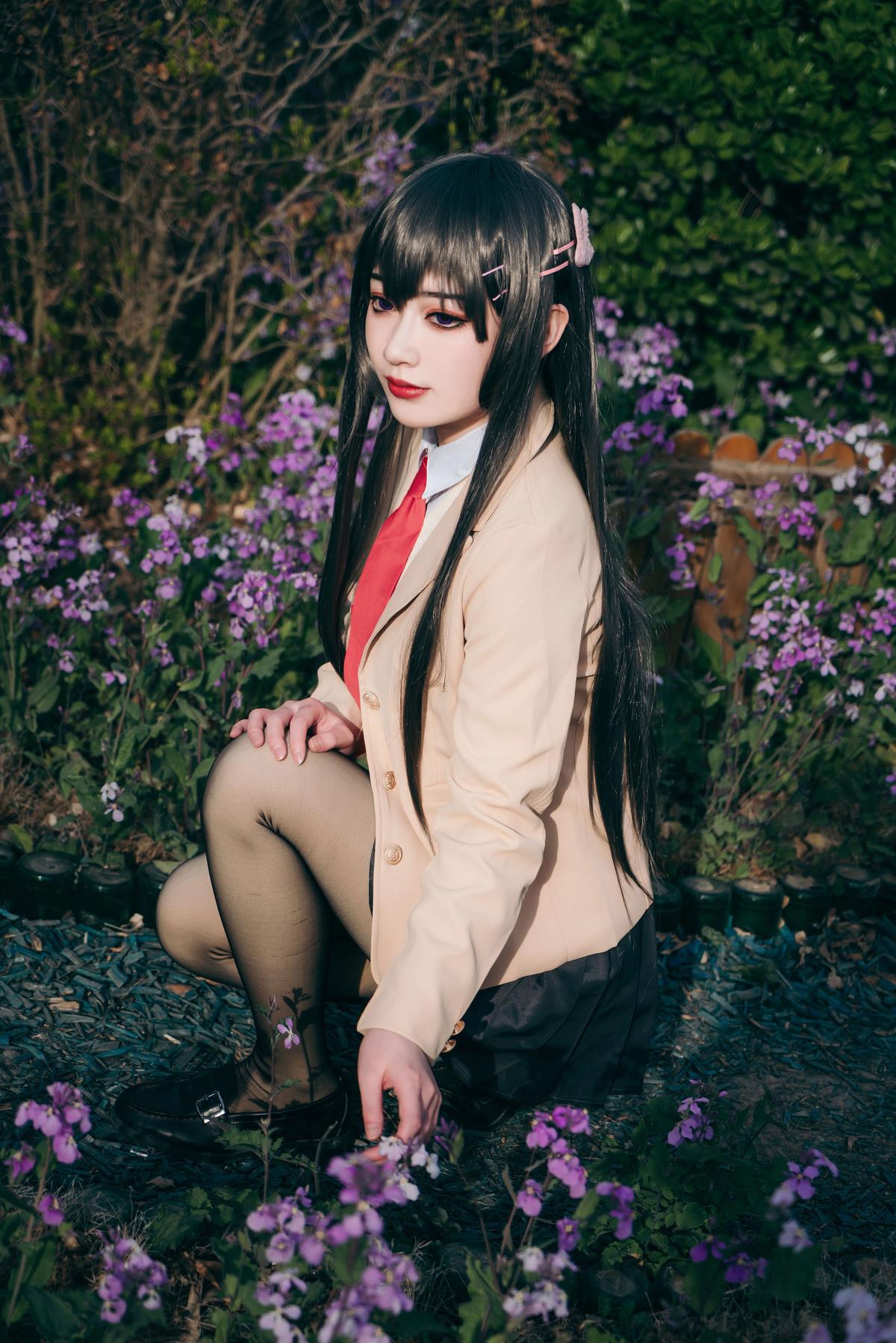 樱岛麻衣 - 摄影：太特斯 - 模特：桃墨公子x-艺语图