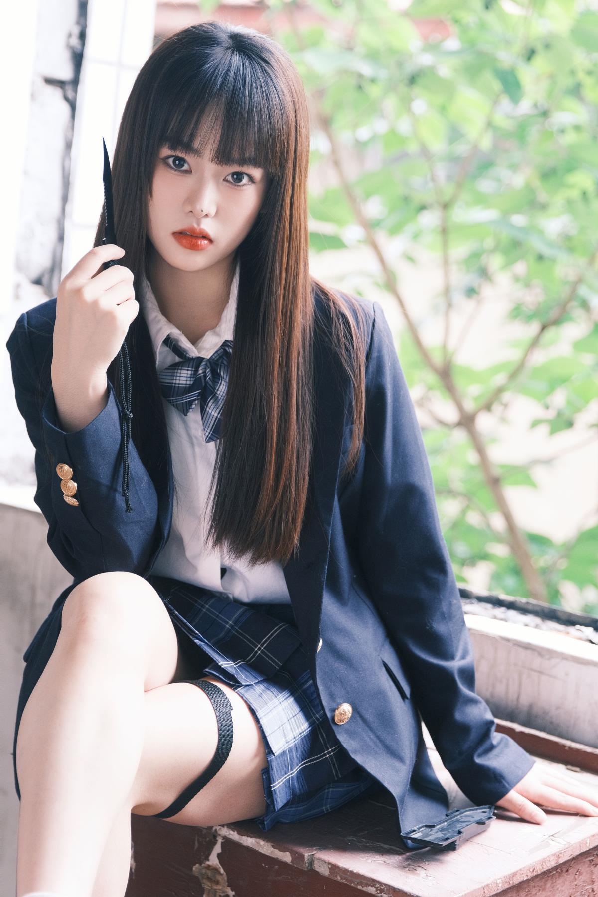 病娇少女 - 摄影：李稚明 - 模特：小纯蔡蔡子-艺语图