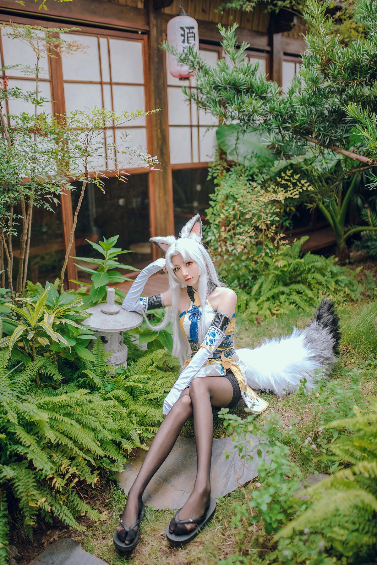 御宅花织胡桃 - 摄影：喵喵思维没逻辑 - 模特：花京院腥鱼-艺语图