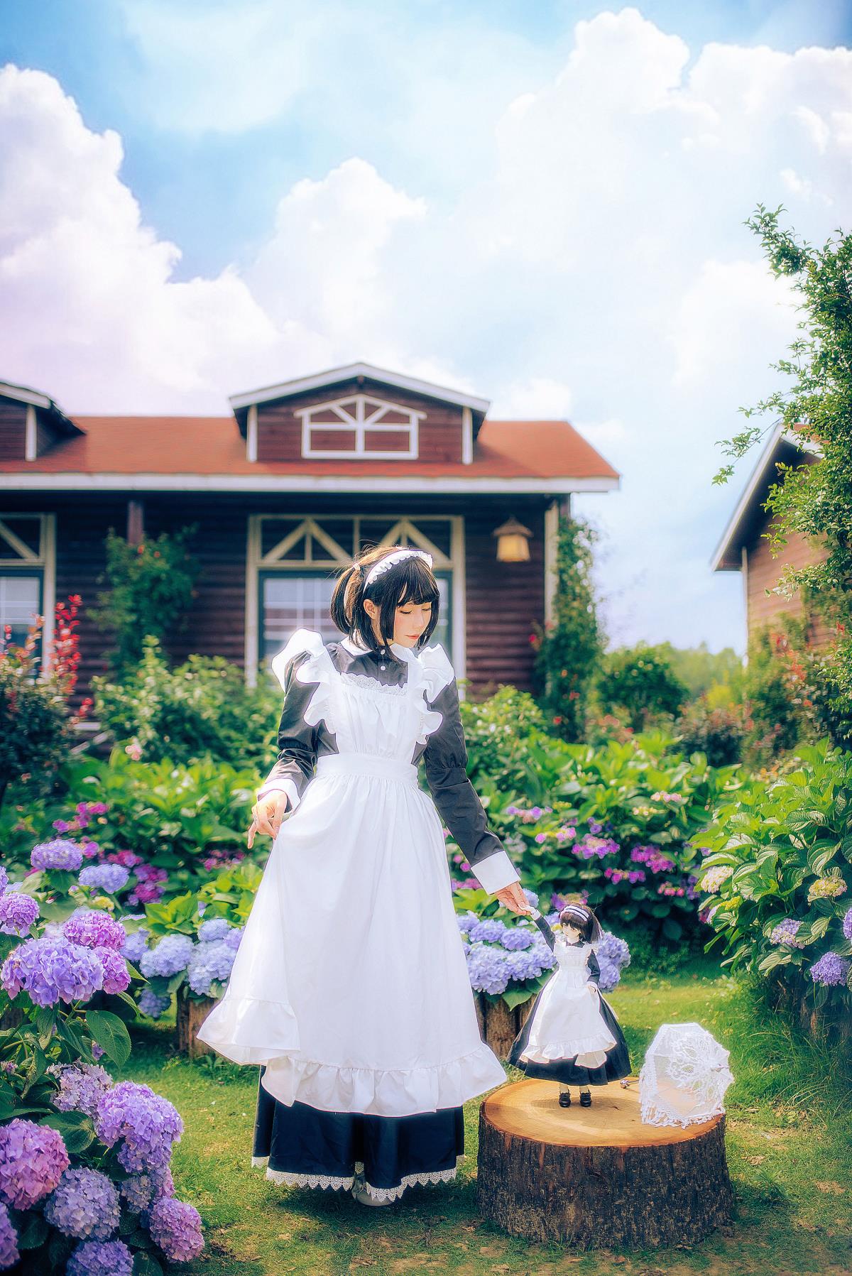 童话女仆 - 摄影：喵喵思维没逻辑 - 模特：花京院腥鱼-艺语图