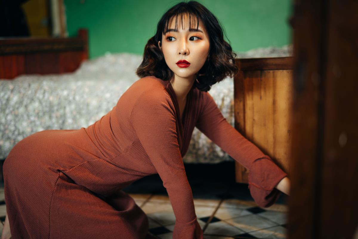 港式复古风,大嫂的气场 - 摄影:胡渣 - 模特:鲨鲨-艺语图