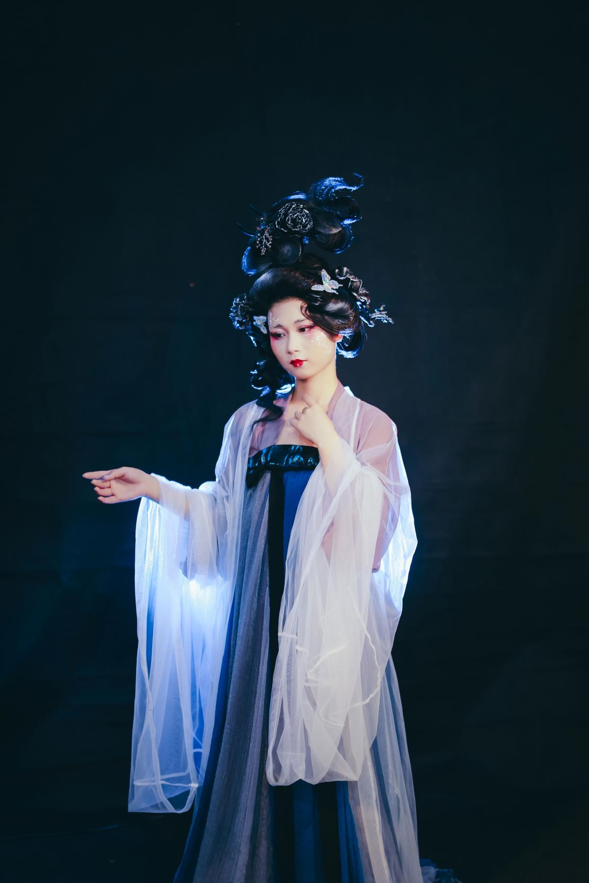 黑山老妖 - 摄影:破晓X - 模特:薇蓝-艺语图