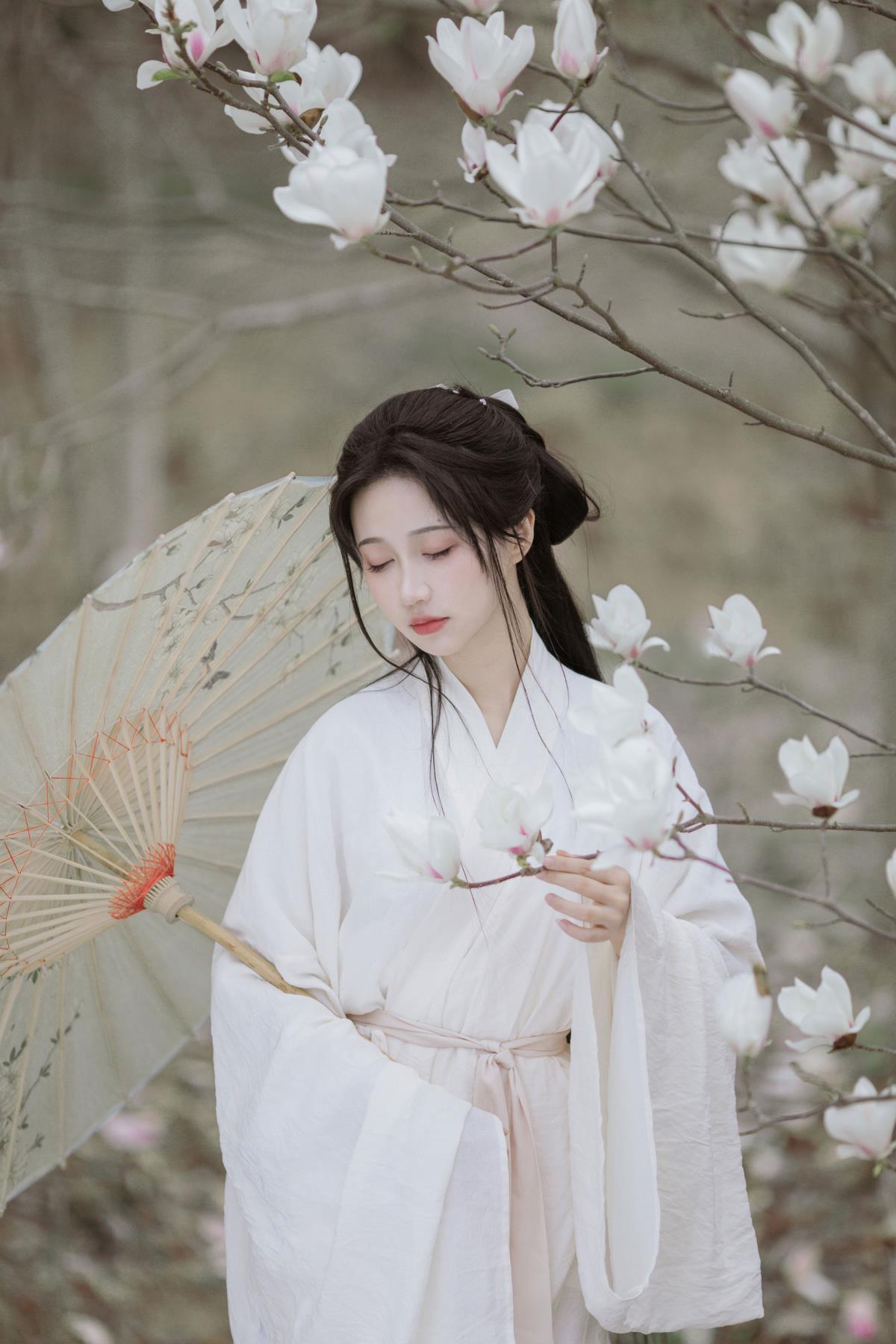 皎洁如兰 - 摄影:晓山青 - 模特:绮罗生的小苏苏-艺语图