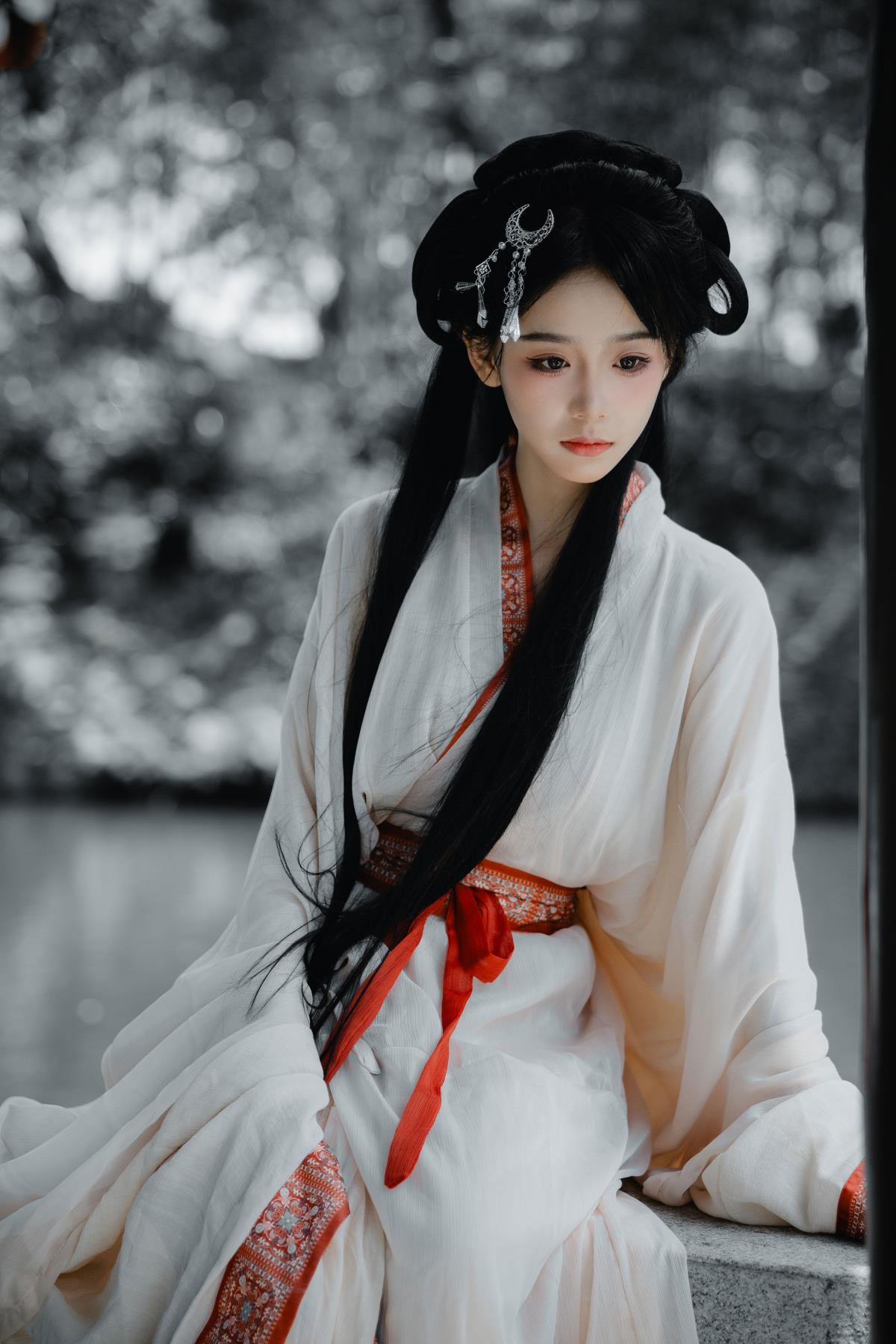 千年的风-战国袍 - 摄影：橘子海上 - 模特：小熊-艺语图