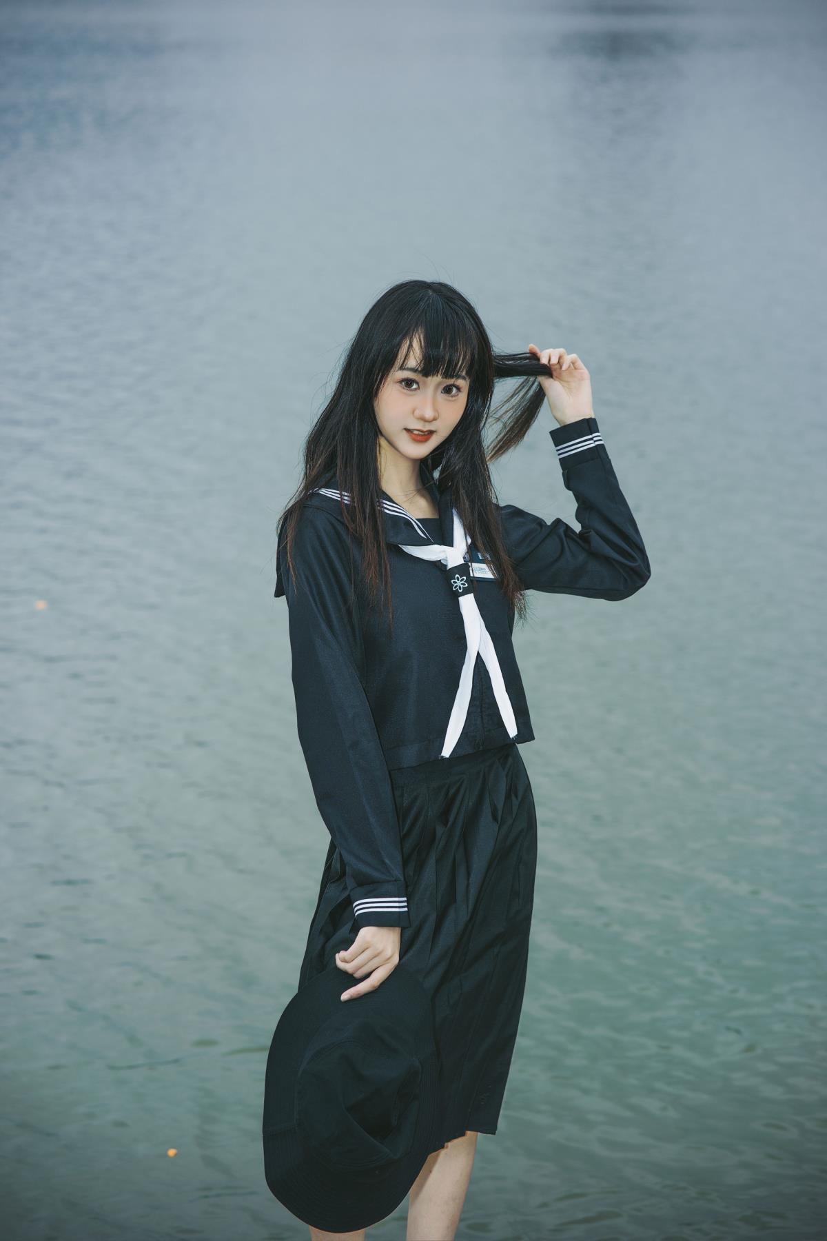 失落的水手女孩儿 - 摄影:哈罗摄恐 - 模特:小诗-艺语图