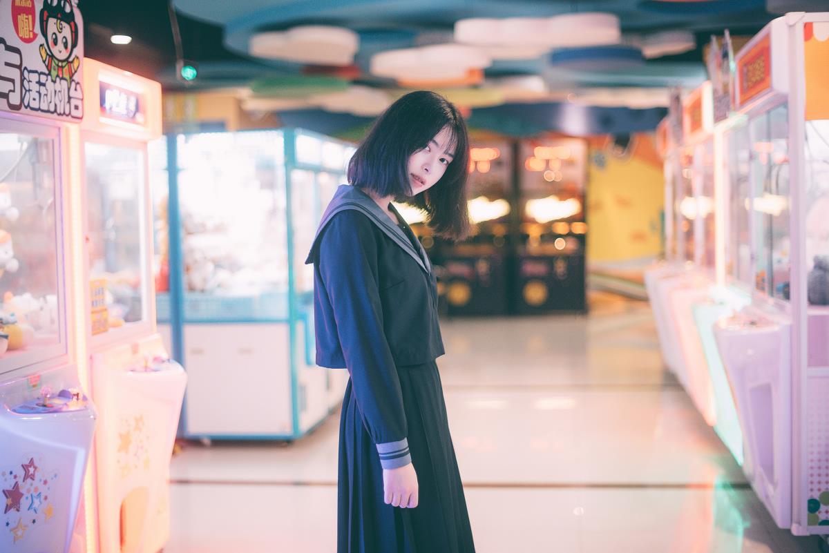 人生不是旷野是街机厅 - 摄影:喵喵思维没逻辑 - 模特:鱼块-艺语图