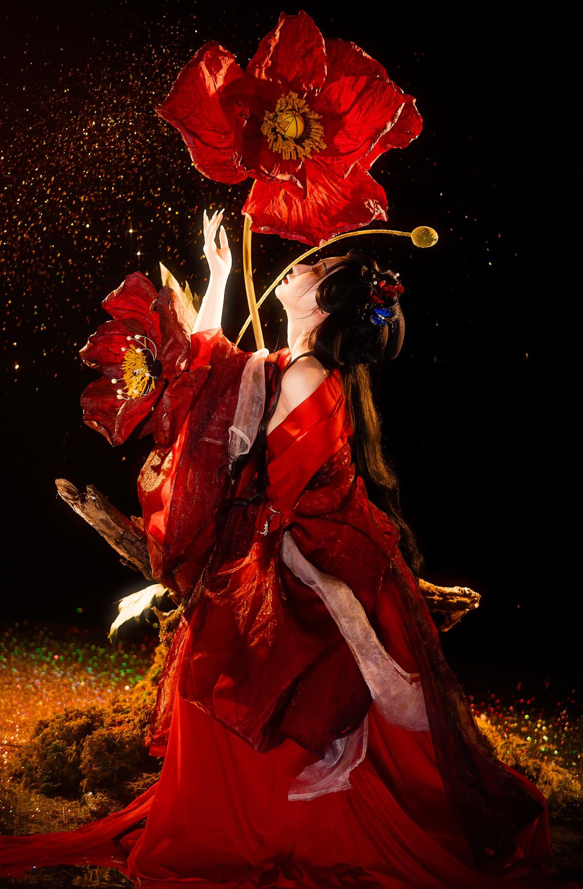 虞美人 - 摄影：终于梦 - 模特：微渺miroky_-艺语图