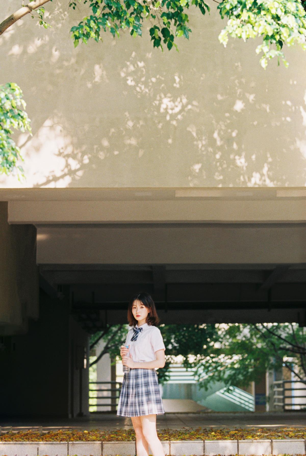 夏日校园 - 摄影：若寒Rock - 模特：桜野-艺语图