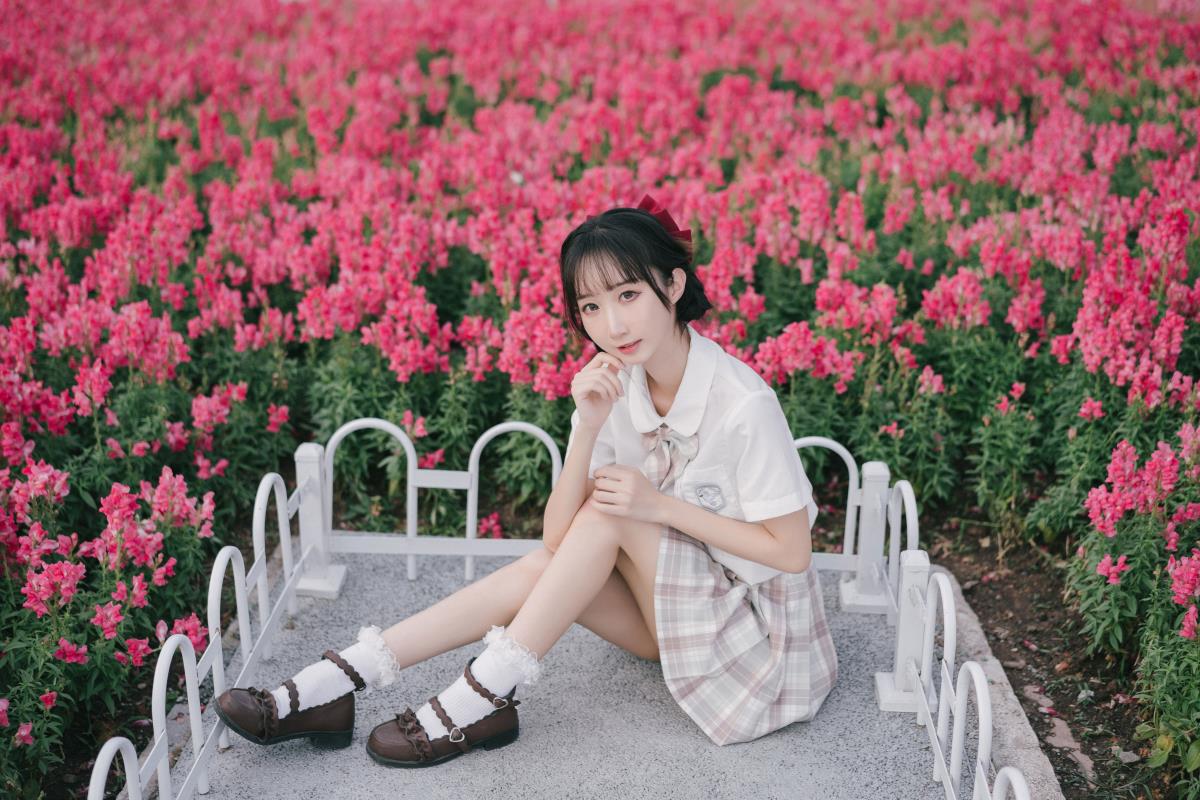 金鱼草 – 摄影：悠长假期 – 模特：二宫琳子-Rinko-艺语图