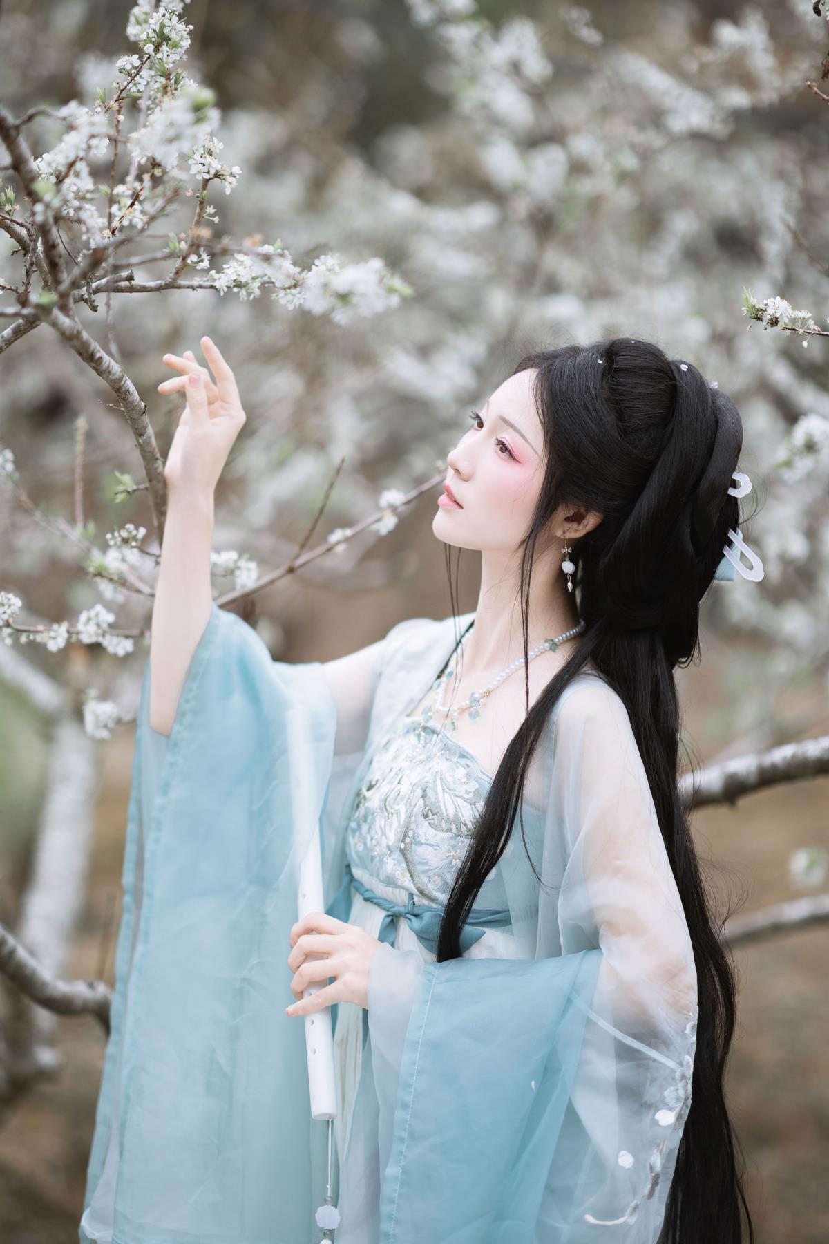 花间酒 – 摄影：若寒Rock – 模特：瑞雪mizuyuki-艺语图