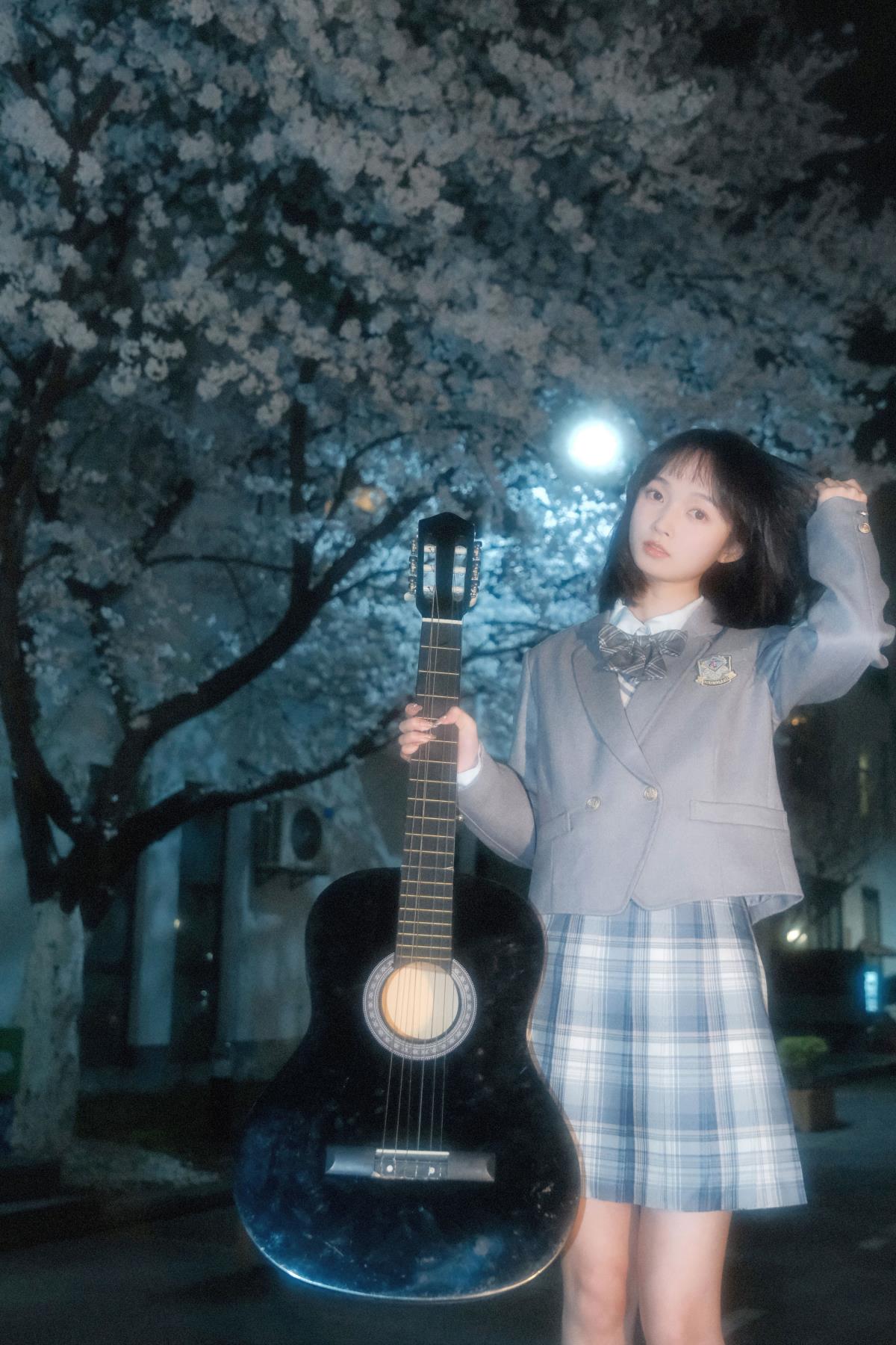 夜樱 - 摄影：溜花梨 - 模特：乌堆少女-艺语图