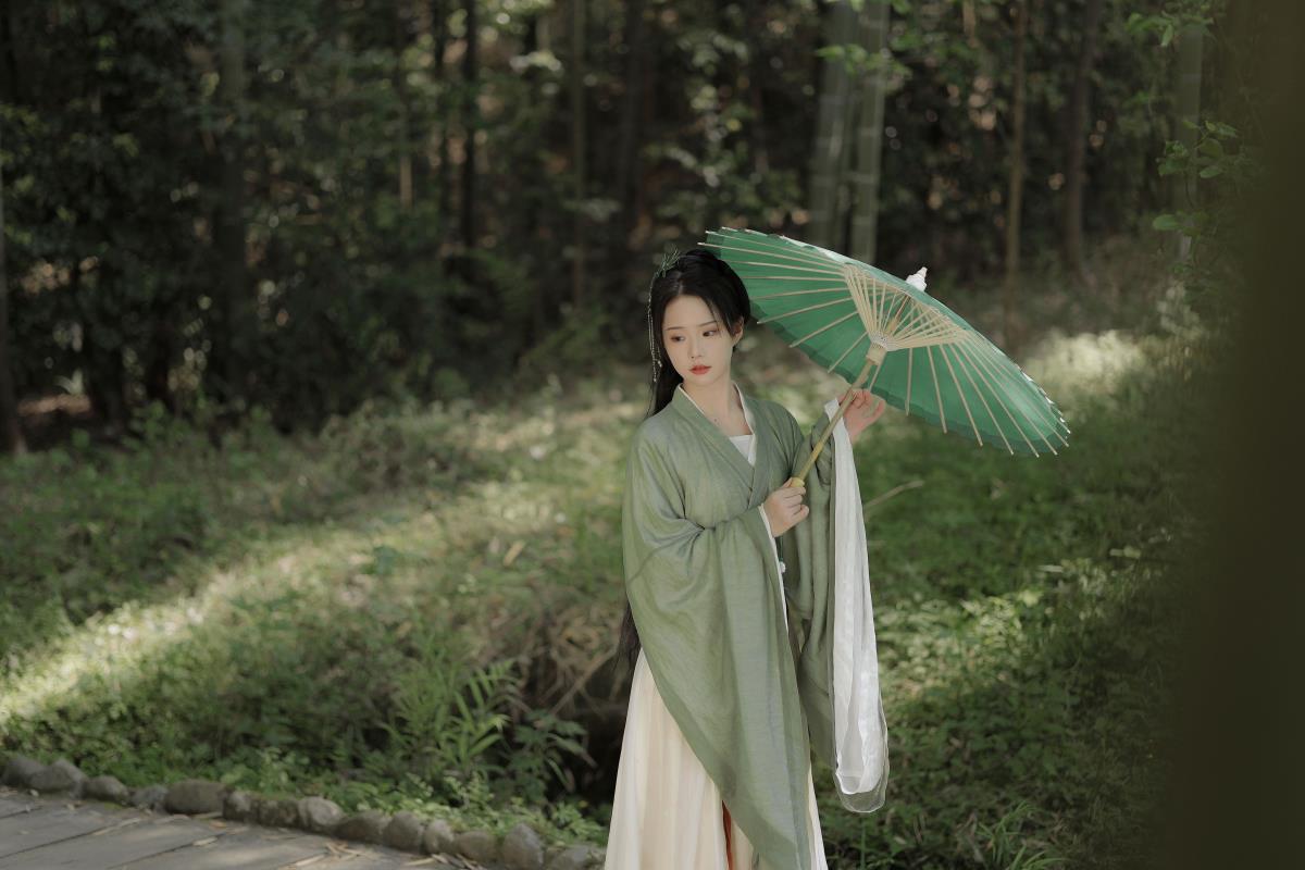 青衣客 - 摄影:六月月月er - 模特:然崽牛奶-艺语图