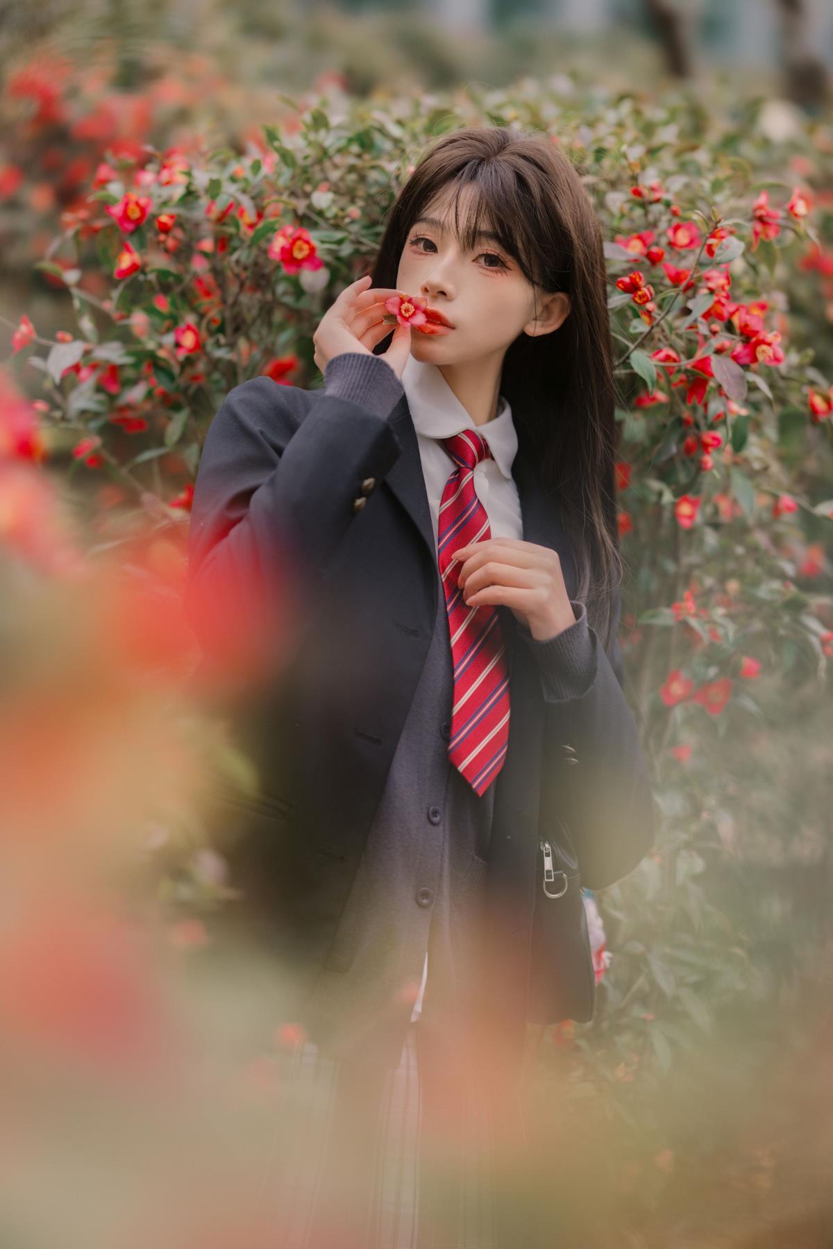 山茶花的秘密 - 摄影：雷斯写真集 - 模特：仙女卷-艺语图