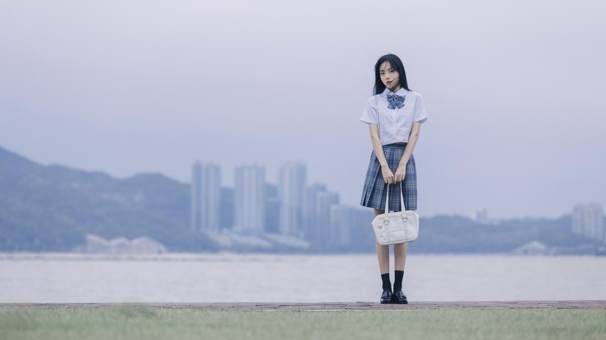 大海与你 - 摄影：若寒Rock - 模特：不爱说话酱-艺语图