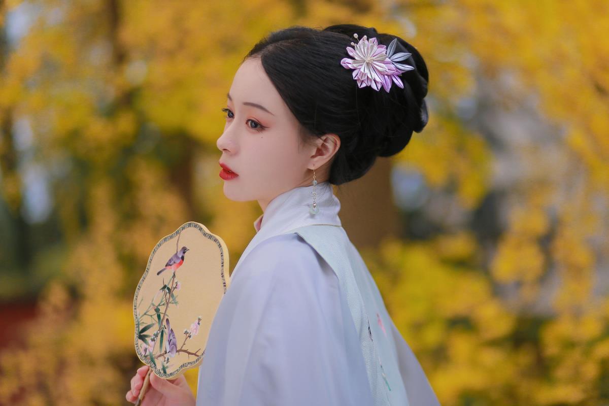 银杏歌 - 摄影：苏墨Taro - 模特：花泽阮阮-艺语图