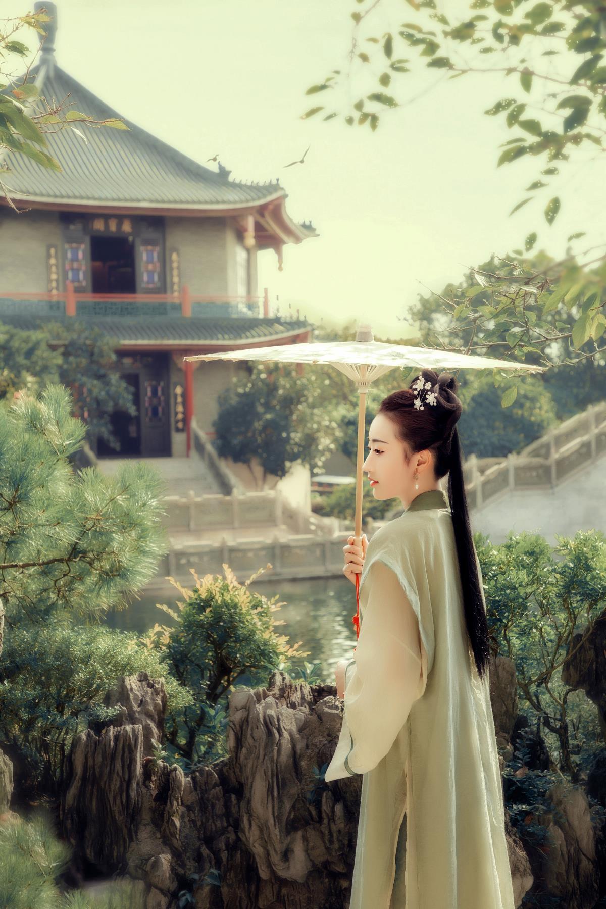 天青色灯烟雨 - 摄影:破晓X - 模特:寂月-艺语图