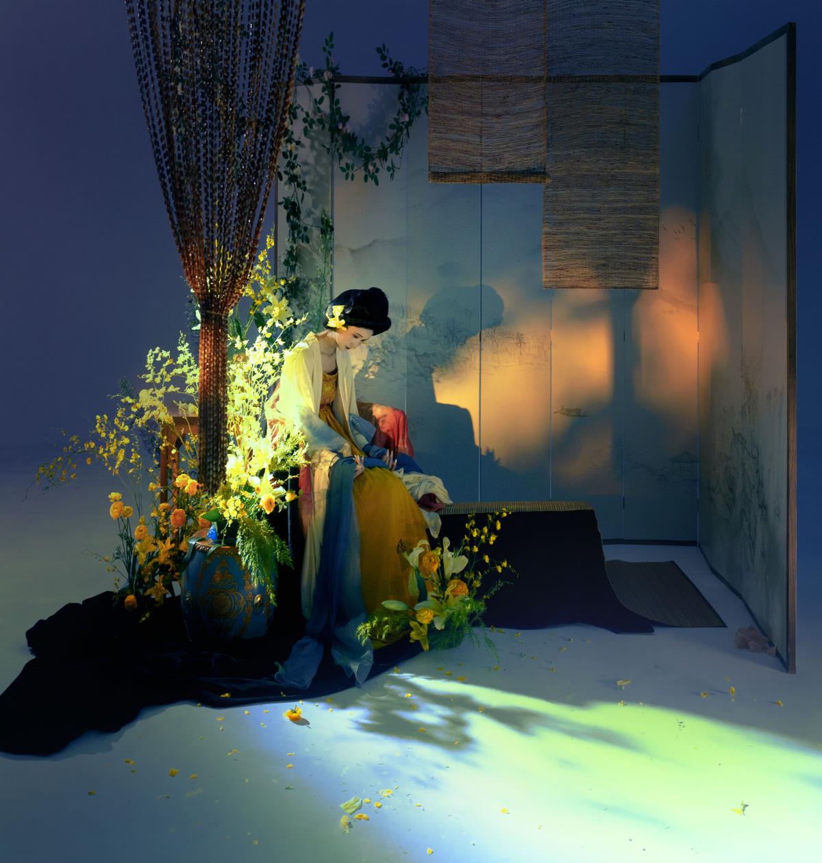 美人卷珠帘 - 摄影:扶卮 - 模特:荷里寒-艺语图