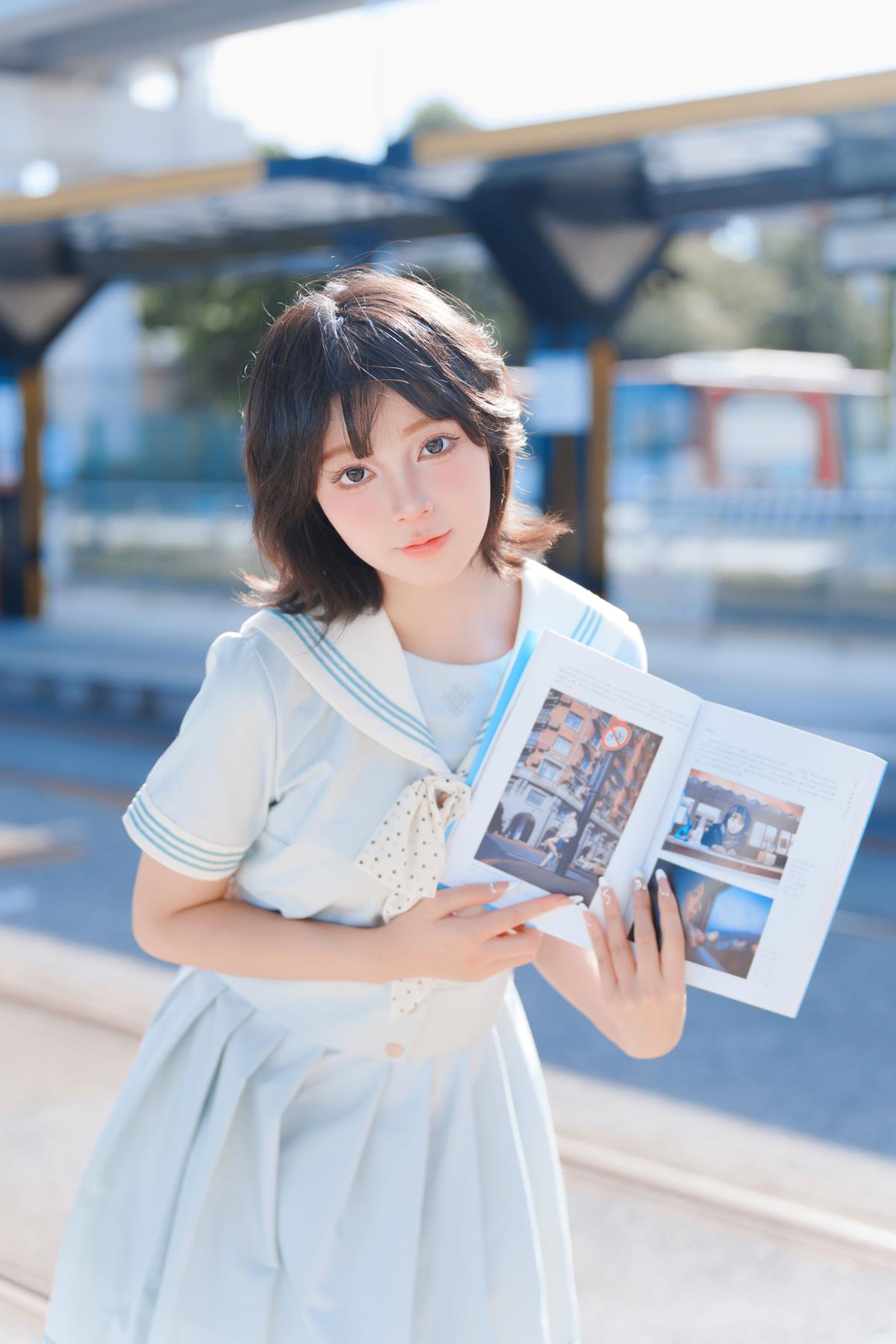 小镇文学少女 - 摄影：西瓜呆毛汪 - 模特：Disexi思宁-艺语图