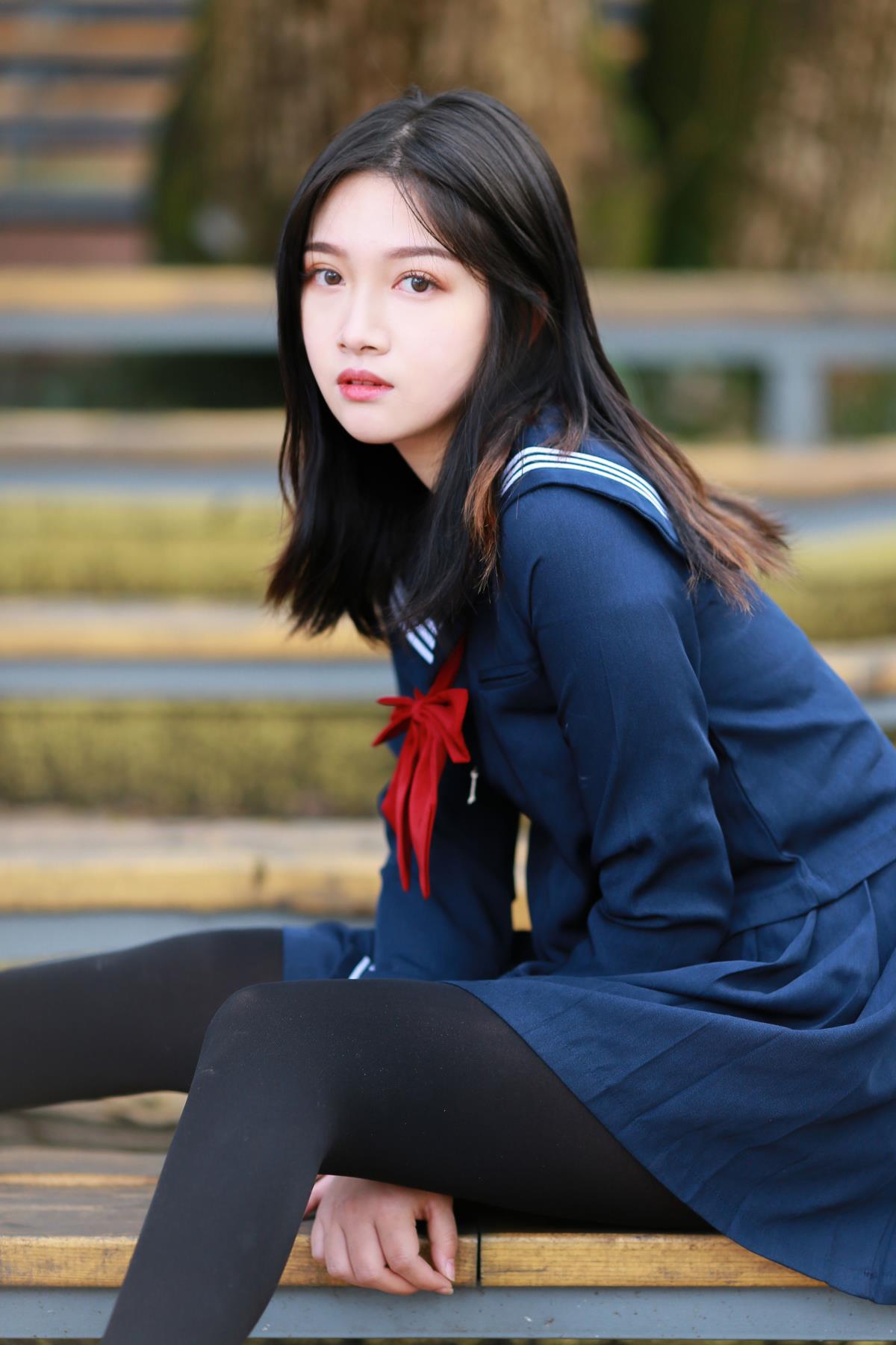 阳光校园 - 摄影:芥茉 - 模特:丹妮-艺语图