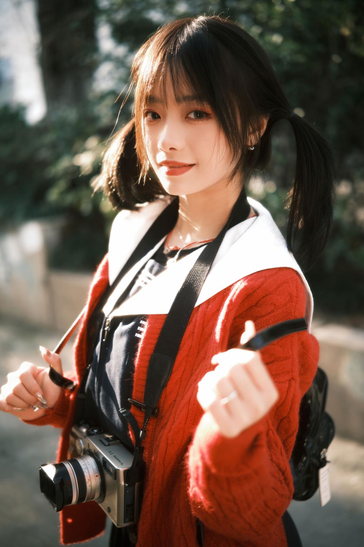 复古jk - 摄影：武庚 - 模特：叶耶耶耶耶-艺语图