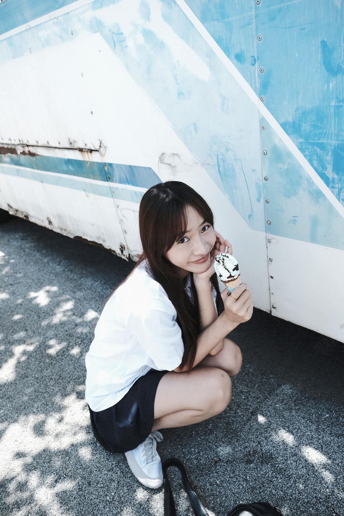 冰激凌 - 摄影：BENLEON - 模特：奶茶妹MM-艺语图