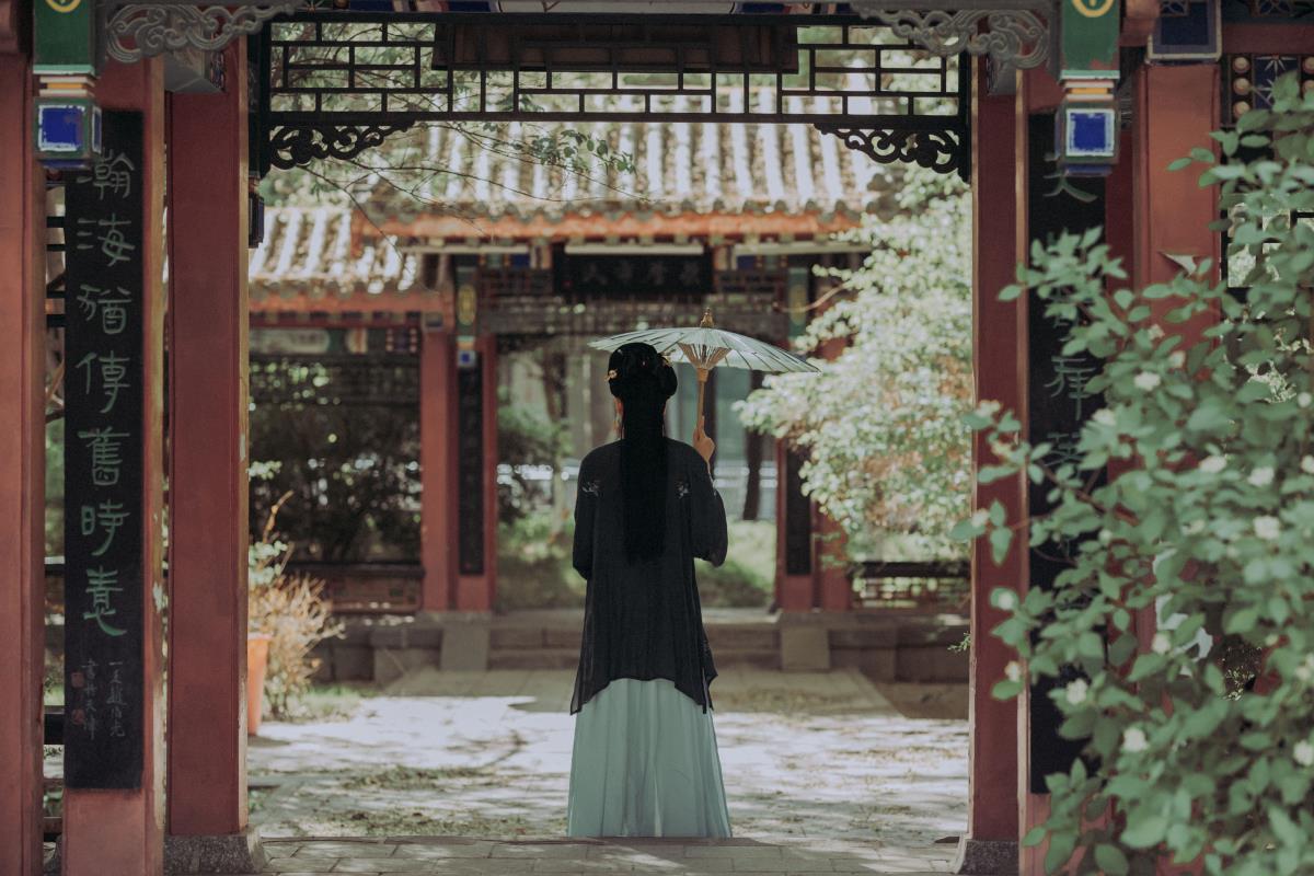 伤春逝 - 摄影:若寒Rock - 模特:茜茜-艺语图