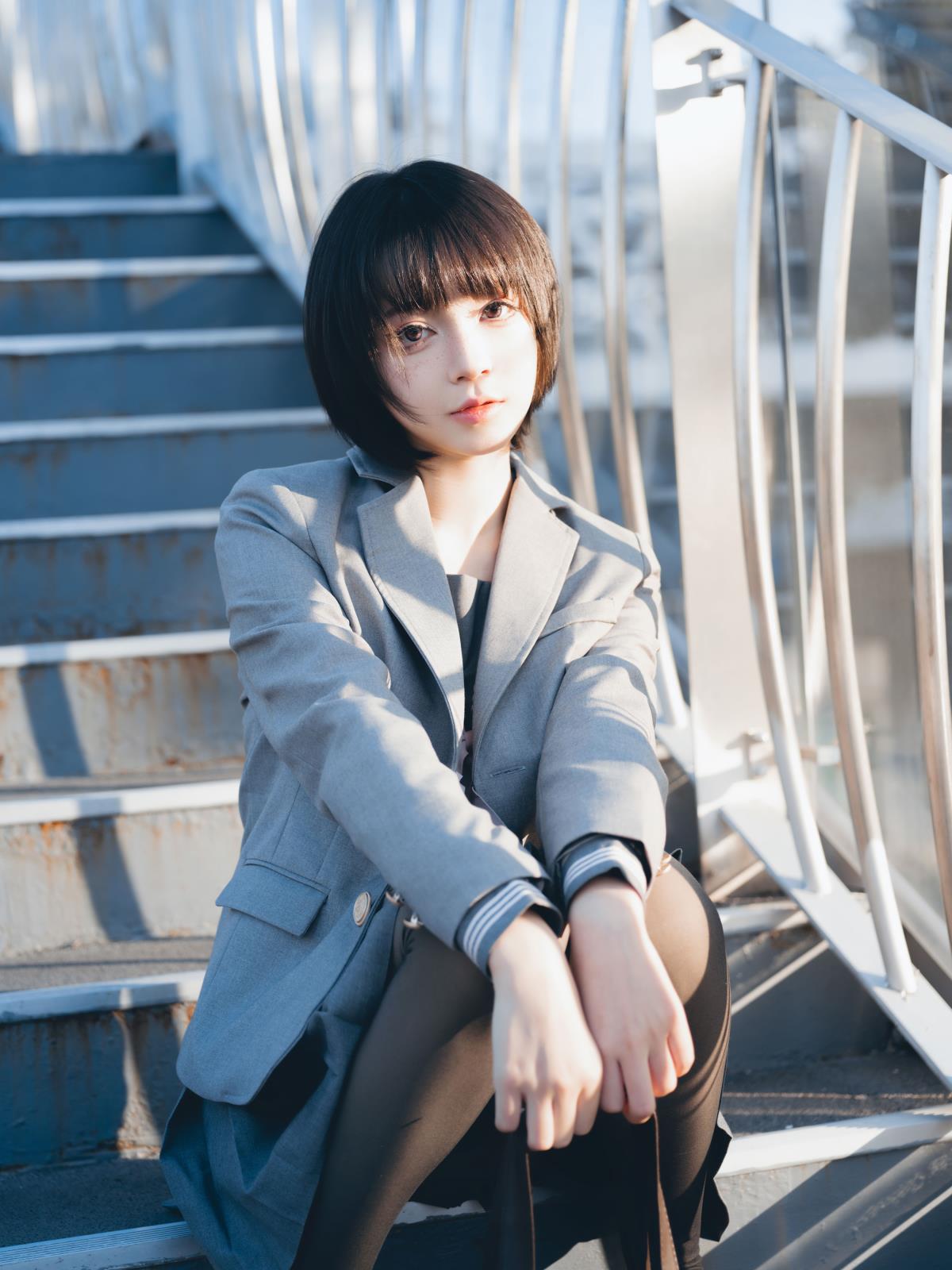 那一抹斜阳 - 摄影：西瓜呆毛汪 - 模特：Disexi思宁-艺语图