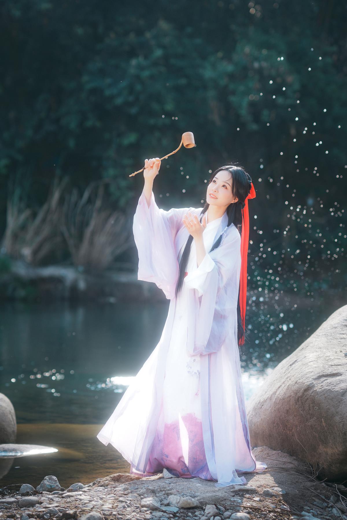 古风人像拍摄-溪源宫-欢欢 - 摄影：小蜜蜂 - 模特：joy777又又-艺语图