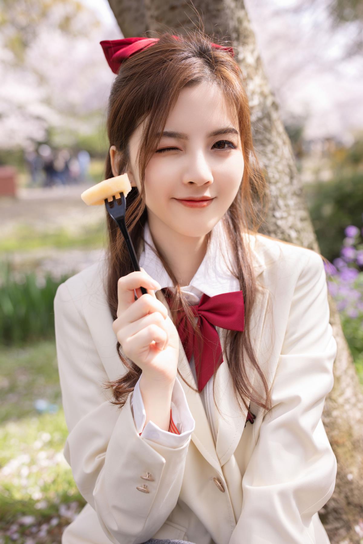 樱花少女 - 摄影：Falconliang - 模特：Tifa丁小妮-艺语图